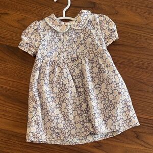 Amazon Essentials x Sofia Grainge Lavender Floral Peter Collar Dress